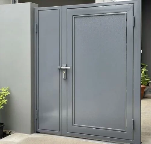 Pagar Rumah Besi Minimalis 8 Model Pagar Besi Minimalis Full Privacy - Pagar Rumah Besi Minimalis 8