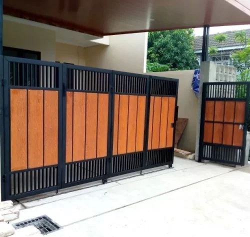 Pagar Rumah Minimalis Modern 2024 5 Model Pagar Rumah Lipat Dorong Minimalis Murah Motip Grc -Pagar Rumah Minimalis Modern 2024