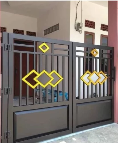 pagar halaman rumah minimalis 1 Model Pagar Besi Minimalis - Pagar dan Halaman Rumah Minimalis