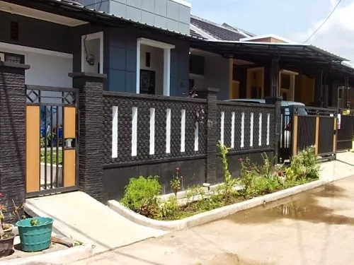 pagar halaman rumah minimalis 3 Model Pagar Beton Minimalis - Pagar dan Halaman Rumah Minimalis