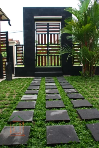 pagar halaman rumah minimalis Desain Simpel dan Rapi - Pagar dan Halaman Rumah Minimalis