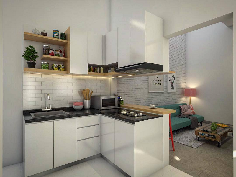 Dapur Bentuk L Dapur Bentuk L