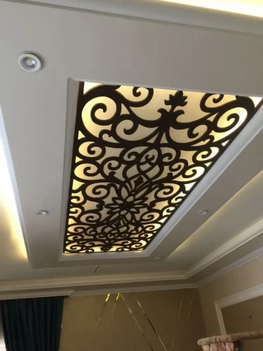 Model Plafon PVC Mewah Ukiran  motif - Model plafon PVC mewah ukiran khas 