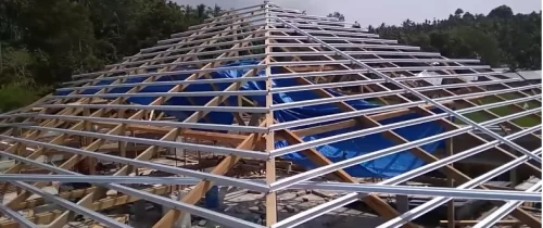 Rangka Atap Komposit (Material Gabungan) - jenis rangka atap 